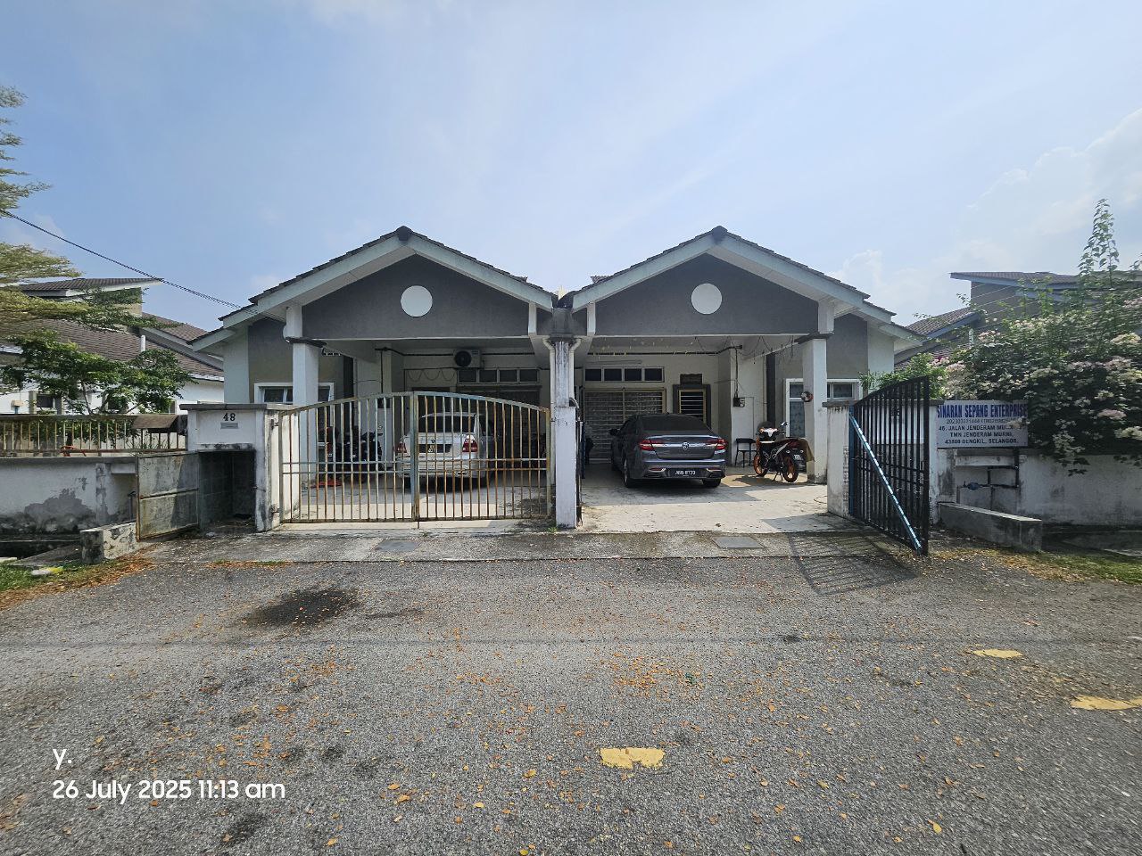 For Sale Single Storey Semi D - Taman Jenderam Murni, Dengkil