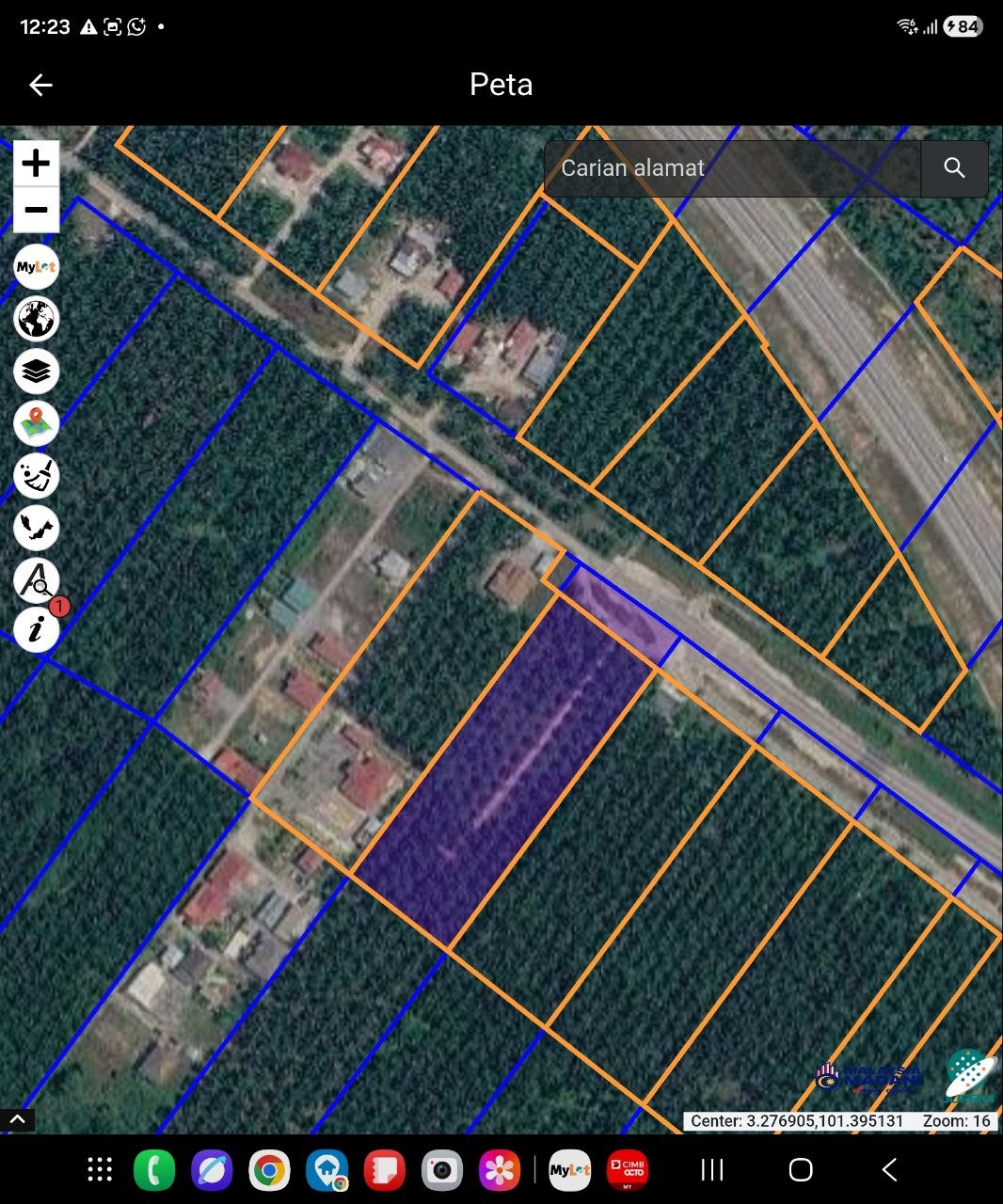 For Sale Tanah Agri 2.471 Ekar (Depan WCE)