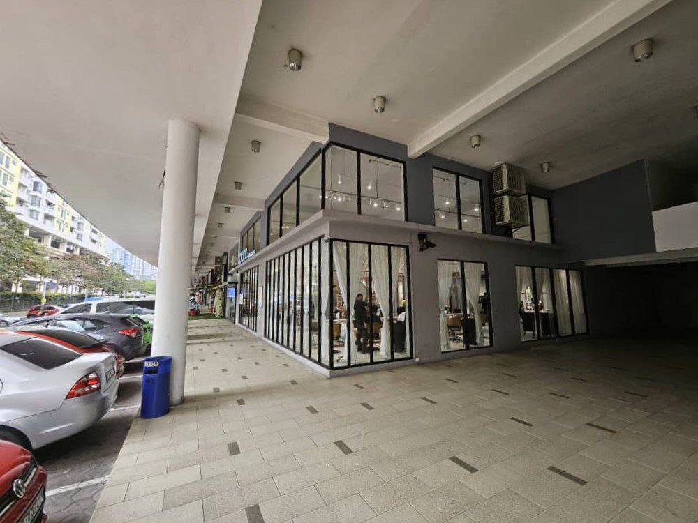 End Lot Ground Floor Shoplot For Sale - PV128 Jalan Genting Kelang, Setapak