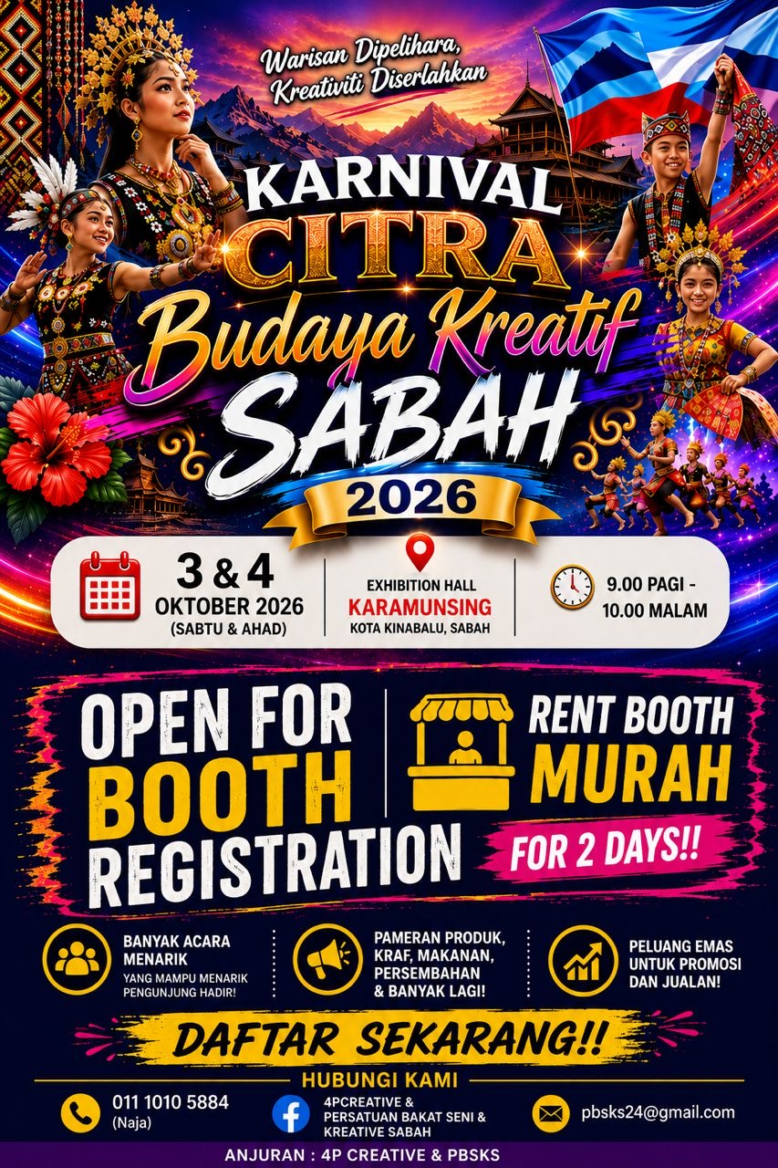 Open For Booth Registration - Rent Booth Murah For 2 Days