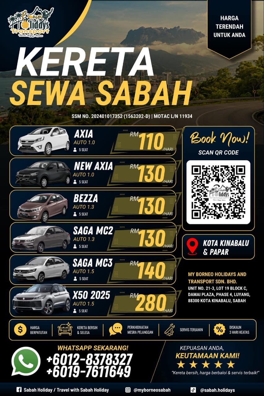 Kereta Sewa Sabah