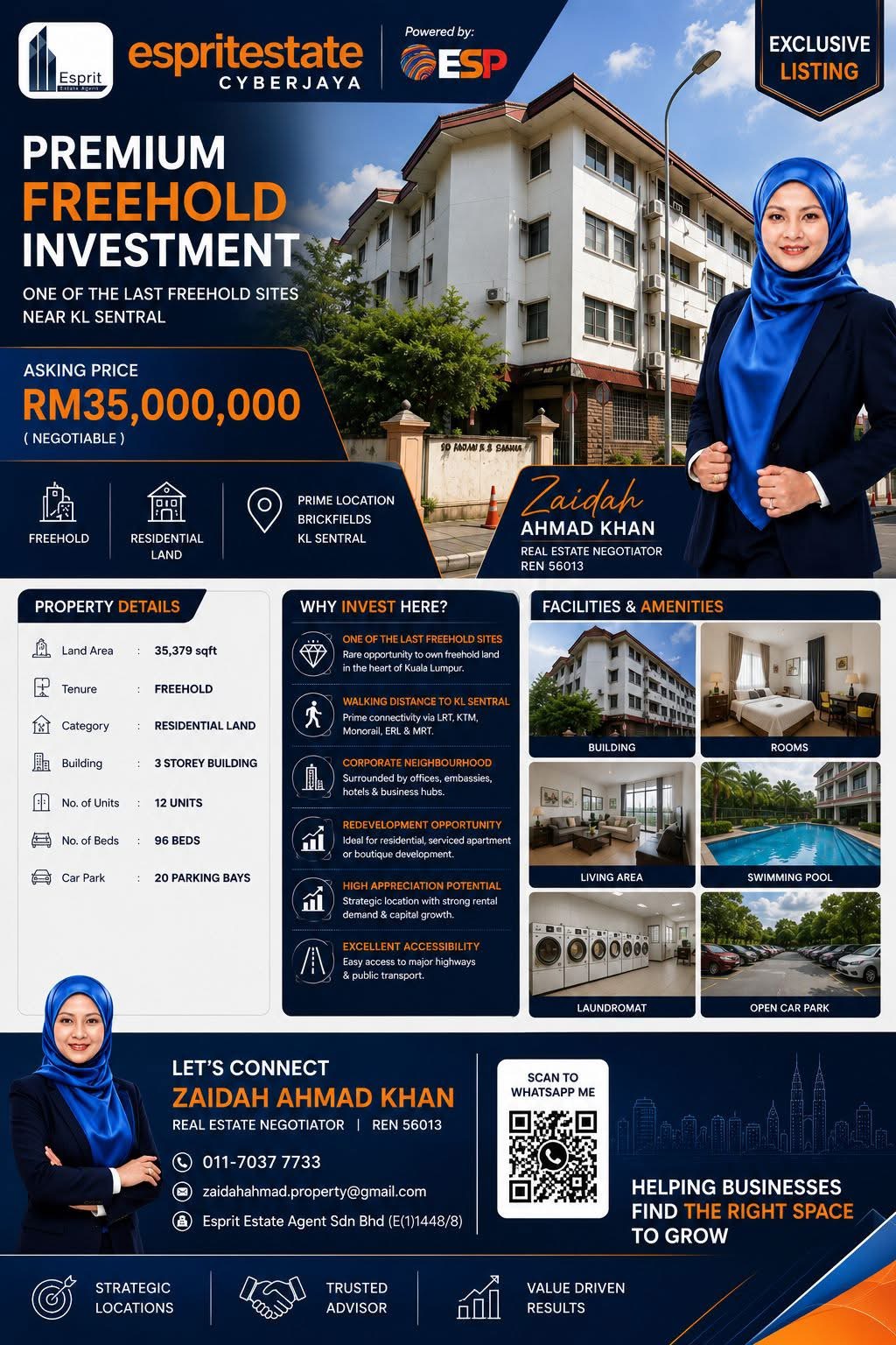 Premium Freehold Residential Investment Opportunity near KL Sentral