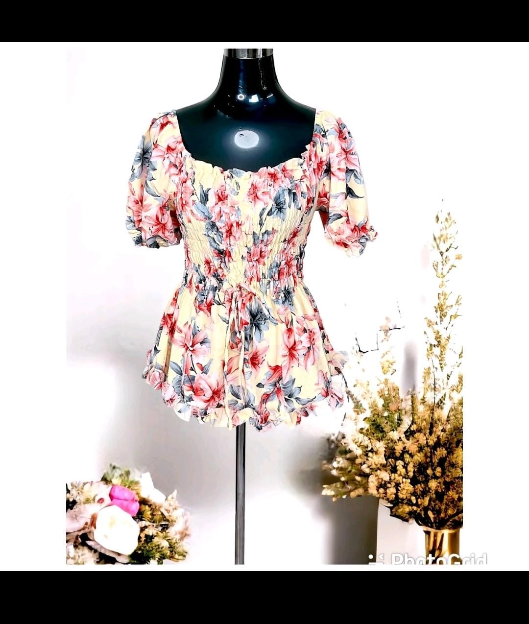 Croptop Floral