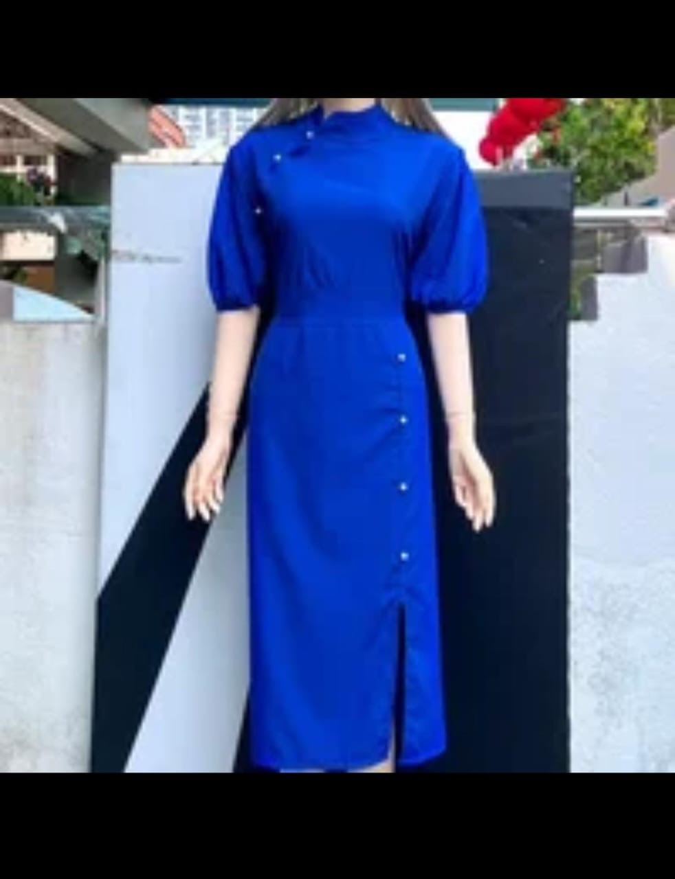 Cheongsam Plain Pearl