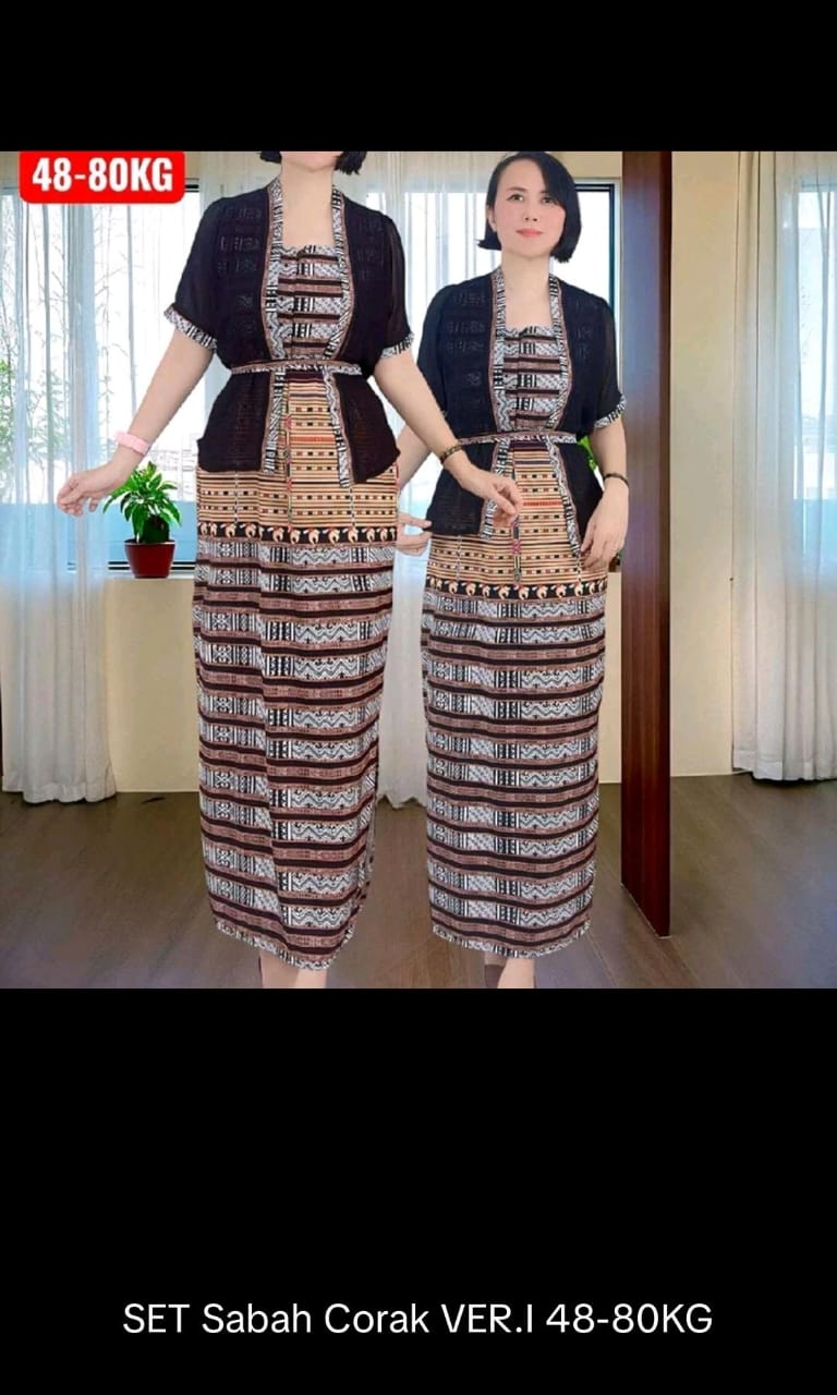 Set Sabah corak ver.1
