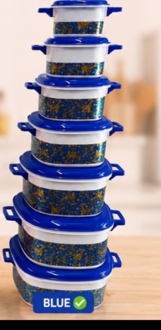 Food container 7 in 1 ( blue colour)
