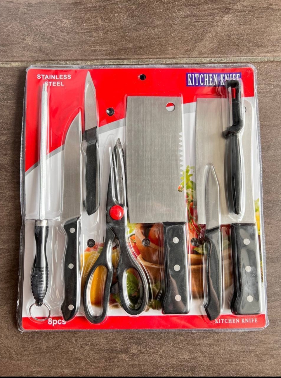 8 in 1 kitchen knives