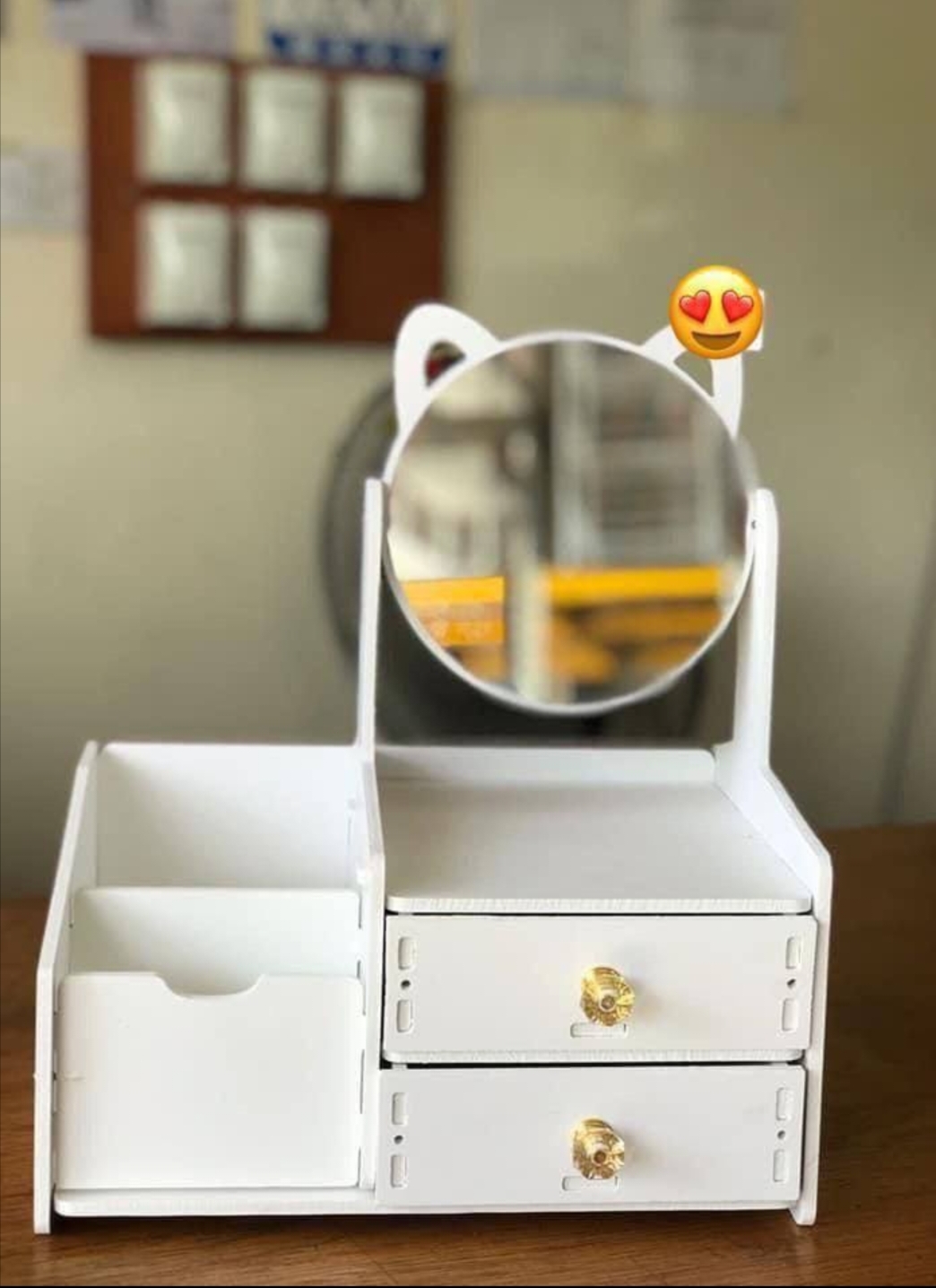 Makeup organizer mirror 28cm