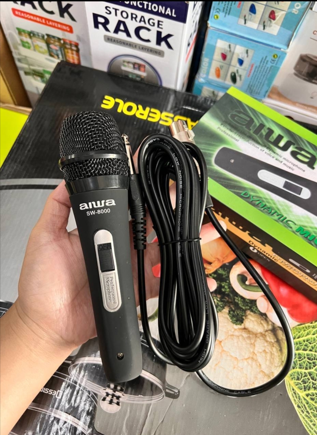 Aiwa microphone