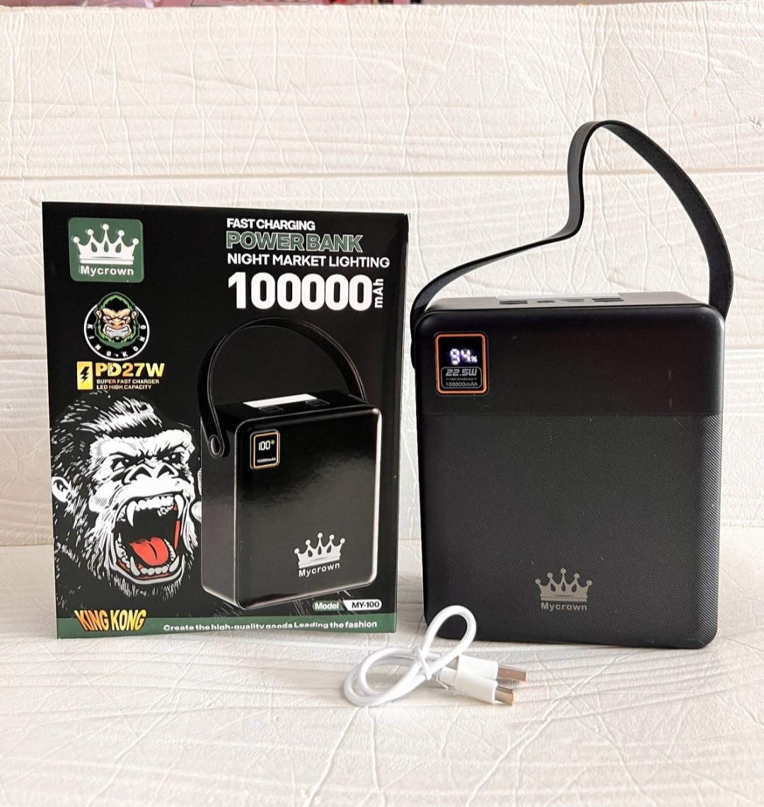Mycrown fast charging Powerbank pd27w 10000mah