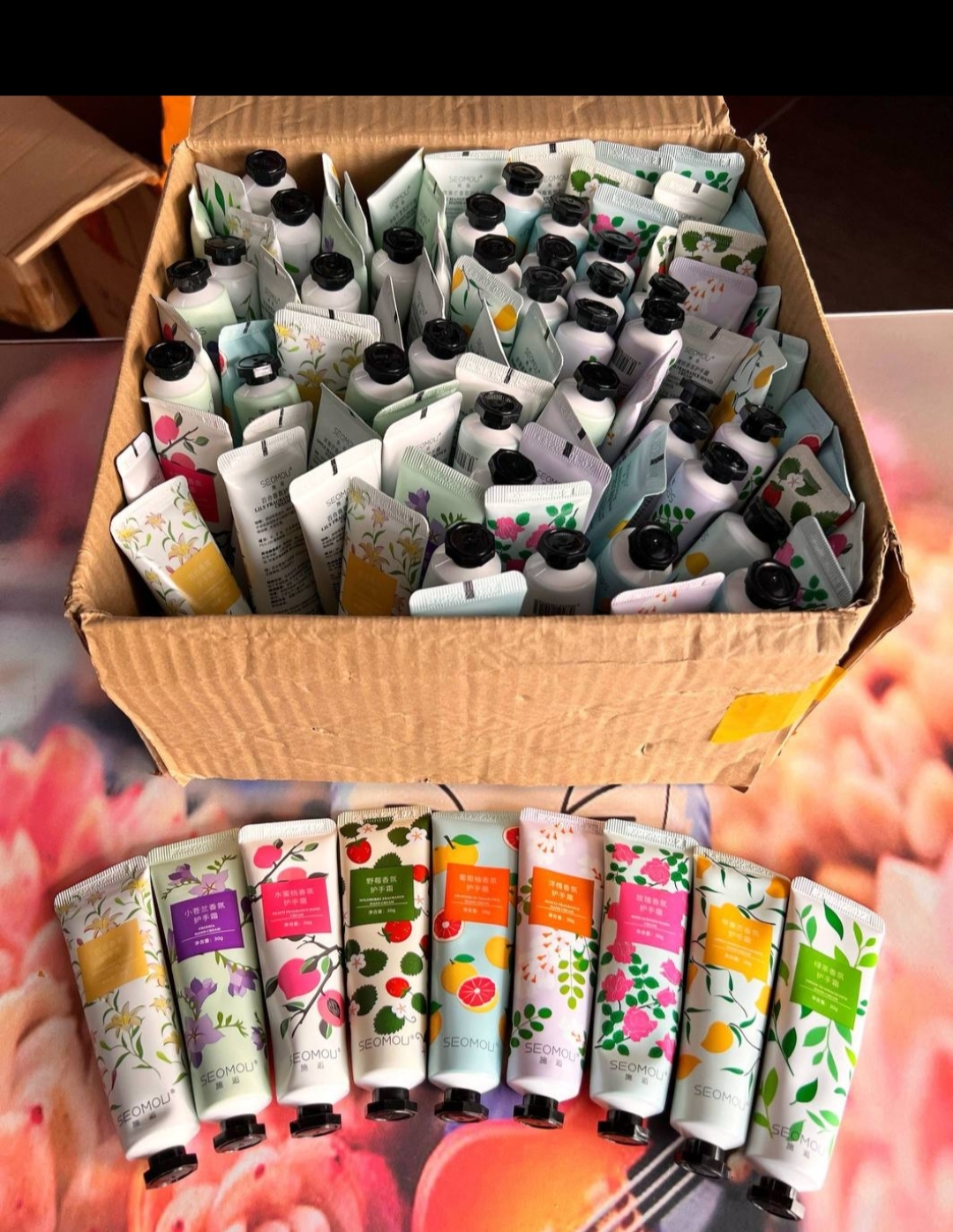 Seomou fragrance hand cream 30g 1set 100 pcs doorgift 1 set