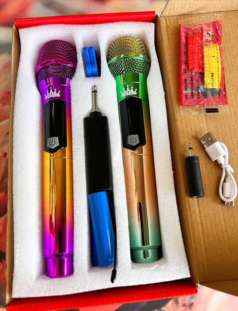 Kawan wireless microphone double