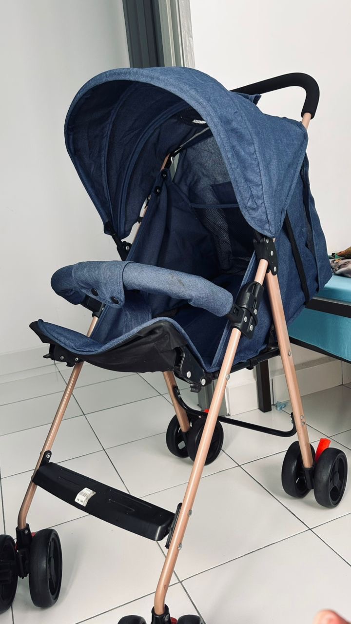 Prelove Baby Stroller & Baby Cot
