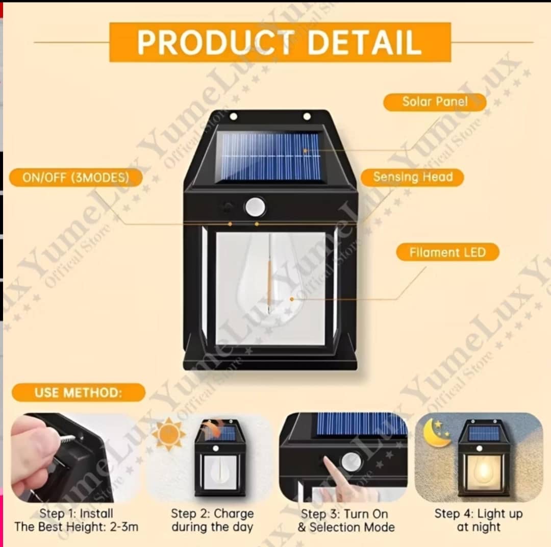 Solar  Wall Lamp