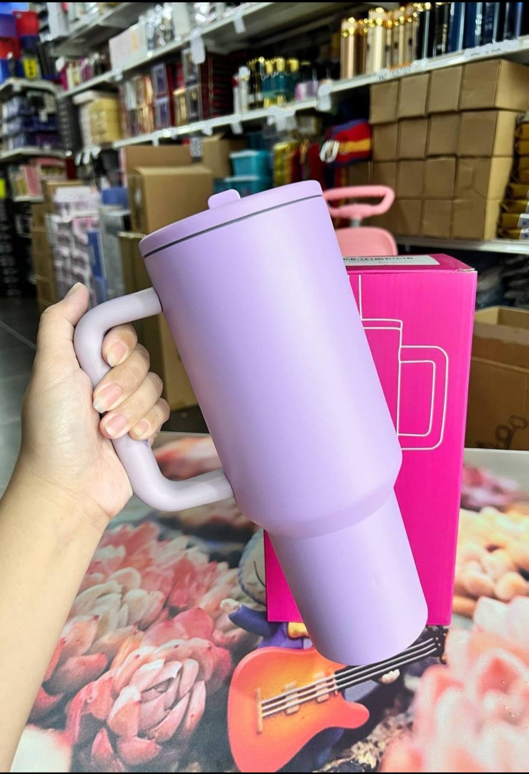 Shoindary tumbler 400z cup holder friendly color purple[✓]