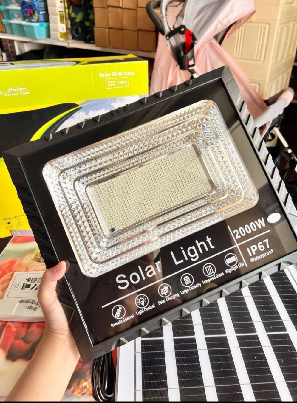 Solar flood lamp ip67 2000w