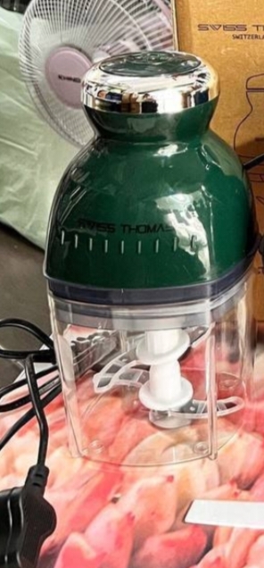 Swiss Thomas multifunction food processor 900ml- dark green color