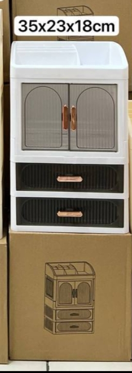 Storage transparent kabinet door 3 layer CS1L2  35x23x18cm